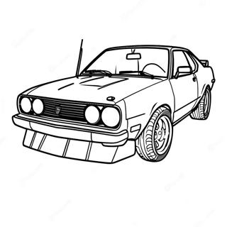صفحة تلوين سيارة Jdm صور تلوين
